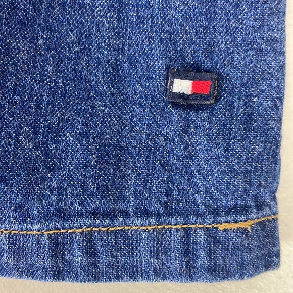 Tommy Jeans Denim Empire Waist Sundress Size M EUC - Picture 9 of 11